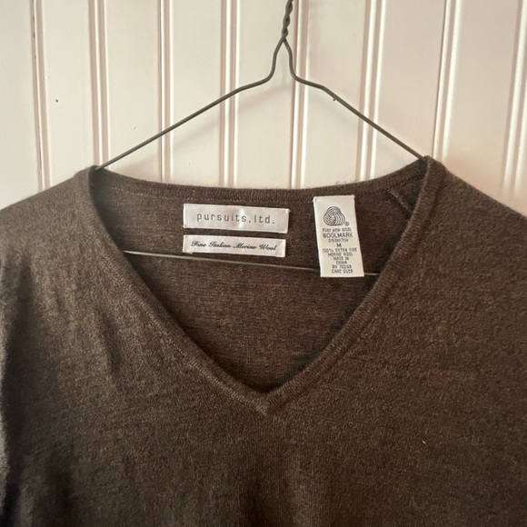 Italian Merino Wool Top (M) - Picture 3 of 3